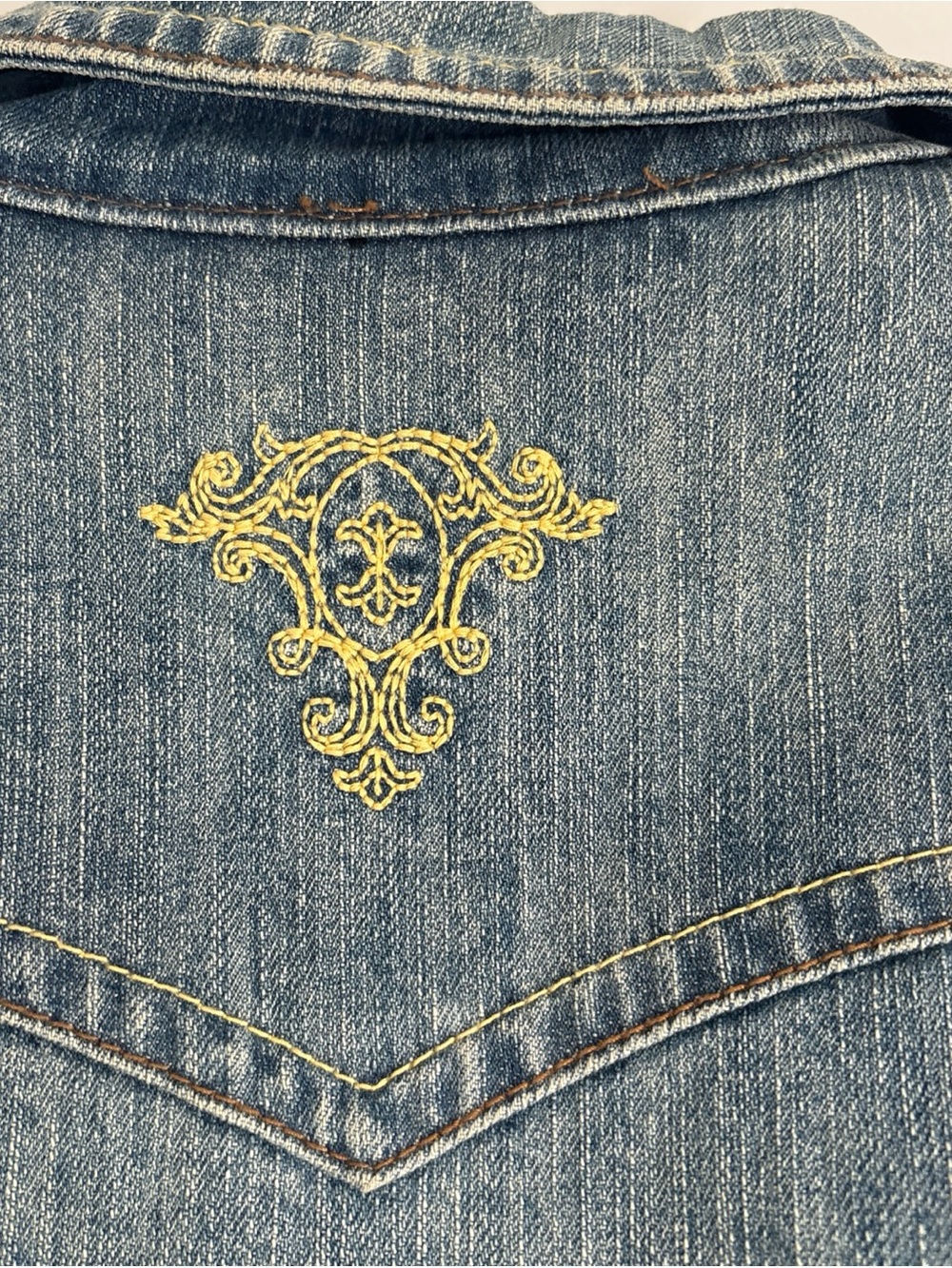Smart Set Light Blue Denim Jacket - Women's Jean Jacket - Picture 6 of 12
